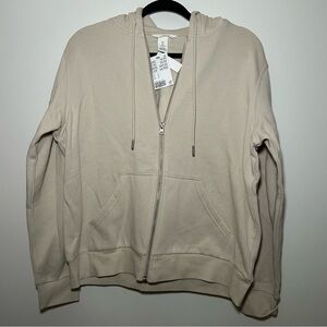 H&M Women’s Zip Up Hoodie Large NWT
